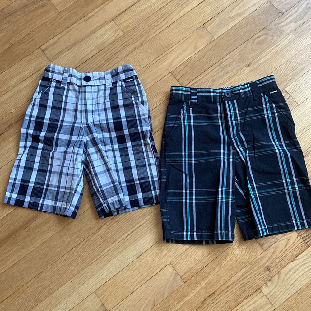 (2) pair youth size shorts by Tony Hawk